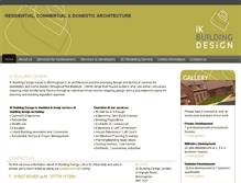 Tablet Screenshot of ik-buildingdesign.co.uk